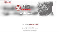 Desktop Screenshot of polishclubsikorski.com